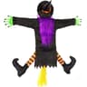 Halloween Crashing Witch Tree Decoration  Flying Witch Yard Decor For Lawn Patio Porch  Outdoor Par 6
