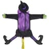 Halloween Crashing Witch Tree Decoration  Flying Witch Yard Decor For Lawn Patio Porch  Outdoor Par 7