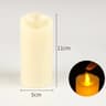 LED Flameless Flickering Tealight Candles  Battery Operated Warm White Lights For Christmas Wedding 9