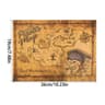 Vintage Pirate Treasure Map  Kids Party Treasure Hunt Prop Pirate Birthday Decoration  Halloween Fa 6