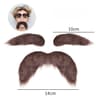SelfAdhesive Fake Mustache  Eyebrow Set  Costume Beard Props For Halloween Santa  Cosplay 7