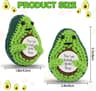 Positive Energy Pocket Hug Crochet Doll  Handmade Knitted Plush Emotional Support Gift With Card 15