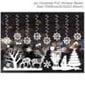 Christmas Window Stickers  Merry Christmas Wall Decals For Windows Kids Room  New Year Home Decorat 11