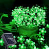 Solar Lotus Flower String Lights  Waterproof LED Cherry Blossom Fairy Lights For Garden Patio  Chri 18