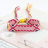 Bohemian Handmade Rainbow Braided Cotton Bracelet  Adjustable Friendship Wristband For Women Lucky  20