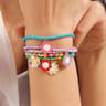 Tenande 7Piece Boho Beaded Smile Face Bracelet Set  Handmade Friendship Stretch Bangles For Women   11