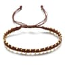 ZMZY Handmade Miyuki Beaded Woven Bracelet  Adjustable Cotton Rope Boho Tassel Bracelet For Women   7