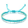 ZMZY Handmade Miyuki Beaded Woven Bracelet  Adjustable Cotton Rope Boho Tassel Bracelet For Women   12