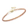 2mm Natural Stone Beaded Bracelet  Faceted Cube Seed Beads With Brass Clasp For Women Daily Jewelry 6