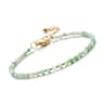 2mm Natural Stone Beaded Bracelet  Faceted Cube Seed Beads With Brass Clasp For Women Daily Jewelry 9