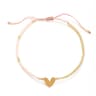 Love Heart Charm Miyuki Beaded Bracelet  Handmade Adjustable Friendship Rope Bracelet For Women  Gi 10