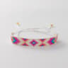 Handmade Miyuki Evil Eye Beaded Bracelet  Woven Adjustable Cuff Bracelet For Women 7