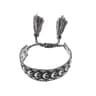 Bohemian Embroidered Woven Tassel Bracelet  Handmade Adjustable Braided Rope Bracelet For Women 10