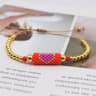 Miyuki Beaded Star Bracelet  Boho Woven Tassel Cuff Bracelet For Women Ethnic Jewelry Gift 6