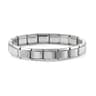 Stainless Steel Italian Link Charm Bracelet  9 Mm Elastic Star  Cross DIY Bracelet For Women  Men 14
