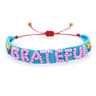 Go2BoHo Ribbon Fabric Bracelet  Handmade Miyuki Bead Boho Love Letter Bracelet For Women 5