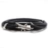 Hand Braided Shark Viking Bracelet  Adjustable Red Rope Charm Wristband For Men 12