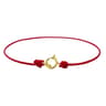 Extra Thin Red String Bracelet  Adjustable Kabbalah Protection Cord With GoldPlated Clasp For Women 6