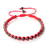 Lucky Red Rope Braided Bracelet  Adjustable Copper Bead Wristband In Gold  Silver For Women  Men 6