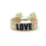 Boho Woven Friendship Wrap Bracelet  Handmade Braided Love Heart Embroidered Adjustable Rope Bracel 19
