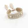 Boho Woven Friendship Wrap Bracelet  Handmade Braided Love Heart Embroidered Adjustable Rope Bracel 28