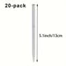 Stainless Steel Twist Ballpoint Pen  Medium Nib Smooth Writing Metal Pen For Office School  Busines 9