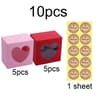 10pcs Cupcake Boxes With Transparent Window  Paper Dessert  Muffin Bakery Gift Boxes For Cakes And  6