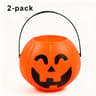 Halloween Witch Cauldron Candy Buckets Set  Plastic TrickorTreat Candy Bowl For Halloween Easter  P 11