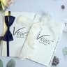 Minimalist Wedding Vow Book Set  Green  White Keepsake Vow Books For Bride  Groom With Lined Vows   6