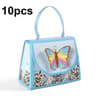 10pcs 3D Butterfly Gift Boxes  White  Blue Paper Candy Favor Boxes For Weddings Baby Showers Birthd 7