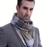 Classic Plaid Winter Scarf  Soft Cashmere Feel Fringe Shawl Wrap For Men  Women 7