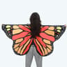 Womens Butterfly Wings Cape  Polyester Fairy Shawl Cosplay Costume Cloak  Festival DressUp Accessor 8