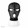 Black Gothic Lace Full Face Mask  Stretch Mesh Hood With Eye  Mouth Openings For Halloween Cosplay 7