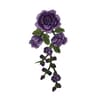 DIY Colorful Floral IronOn Embroidery Patch  Long Flower Applique For Clothes Bags  DIY Craft Decor 13