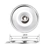 Universal Stainless Steel Pot Lid  Round Saucepan Replacement Cover With HeatResistant Handle 10