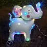 3D Cartoon Animal Walking Balloon With LED Light  Standing Foil Balloon On Wheels For Kids Parties  9