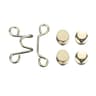2pcs Adjustable Jean Button Pins  NoSew Pant Waist Tightener Clips For Jeans Skirts  Clothing Alter 10