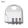 3Digit Combination Padlock  Resettable Zinc Alloy Mini Security Lock For Luggage Suitcase Gym Locke 11