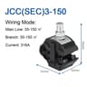63A395A Insulation Piercing Connector Clamp  1KV Waterproof Cable Branch Connector For Electrical W 8