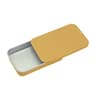 Rectangular Sliding Tin Storage Box  Metal Push Pull Mini Container For Candy Pills Balm  Small Acc 8