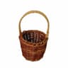 Mini Woven Flower Basket  Bamboo Handheld Basket For Weddings Parties Flowers  Small Item Storage 7