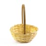 Mini Woven Flower Basket  Bamboo Handheld Basket For Weddings Parties Flowers  Small Item Storage 12