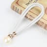2pcs Pearl Curtain Tiebacks  Adjustable NoPunch Decorative Rope Holdbacks For Drapes  Window Curtai 8