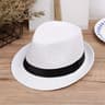 Kids Straw Sun Hat  Breathable Wide Brim Panama Beach Hat For Boys  Girls Outdoor Summer Travel 7