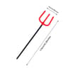 Red Devil Pitchfork Prop  Detachable Plastic Fork Staff For Halloween Costume Masquerade  Cosplay 5