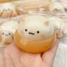Cat Mochi Taba Squishy Fidget Toy  Cute Silicone SlowRebound Stress Relief Pinch Toy For Relaxation 6