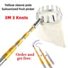 Metal Fruit Picker  Adjustable Telescopic High Tree Fruit Picking Tool With Basket Bag Hook Knife   7