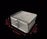 Stainless Steel Cleaning Net Basket  Durable Metal Storage Container With Lid For Kitchen Home  Eve 7