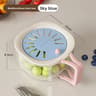 2in1 Vegetable Washing Basin  DoubleLayer Fruit  Veggie Strainer With Lid Drain Basket For Kitchen  6