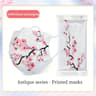 10pcs Floral  Starry Sky Face Masks  3Layer Breathable Polyester Face Coverings With Elastic Ear Lo 8